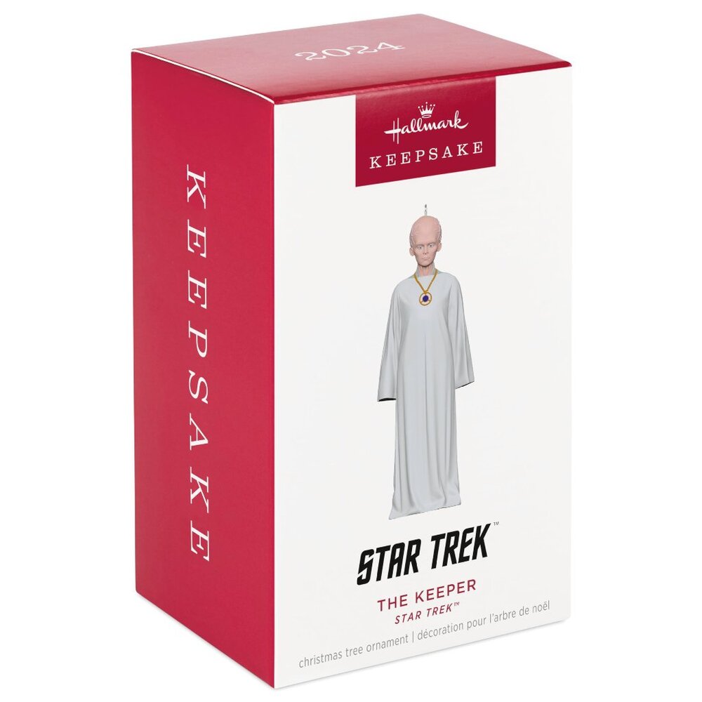 New! Star Trek Villain The Keeper Hallmark Keepsake Ornament Pilot Episode Alien